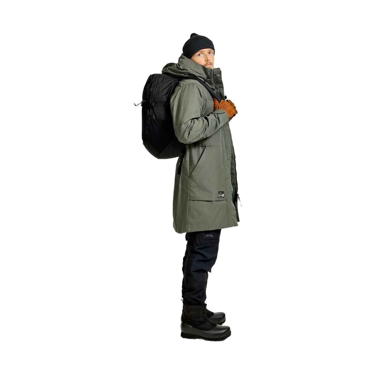 Knak Pile Parka Herr