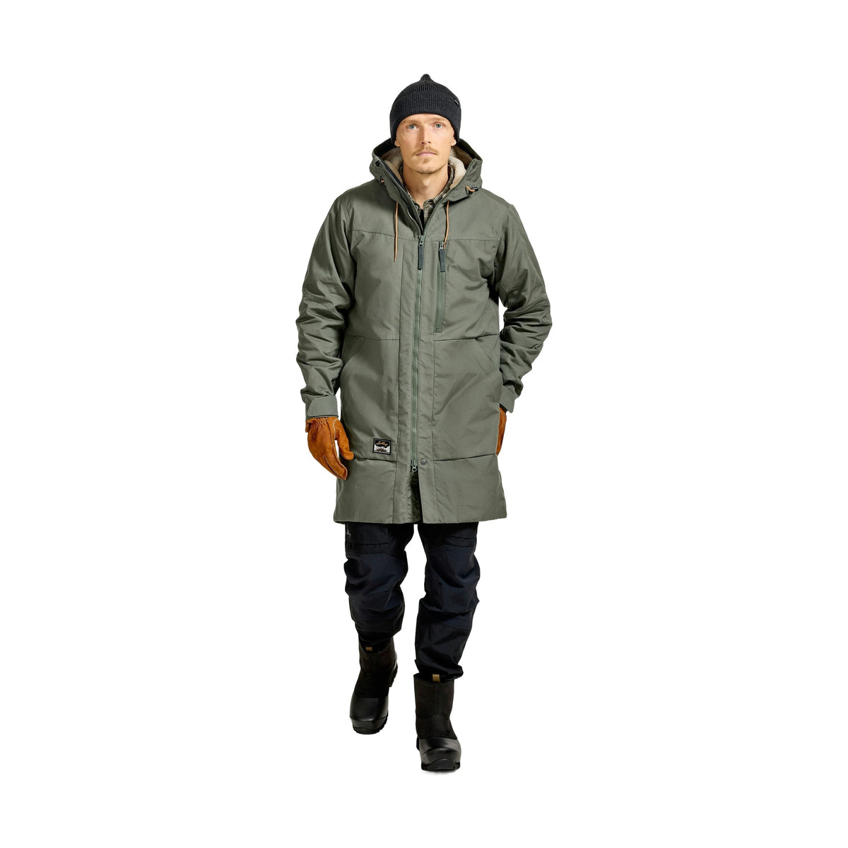Knak Pile Parka Herr