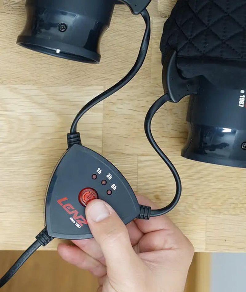 Lenz kontrollbox för torkning med tidinställning