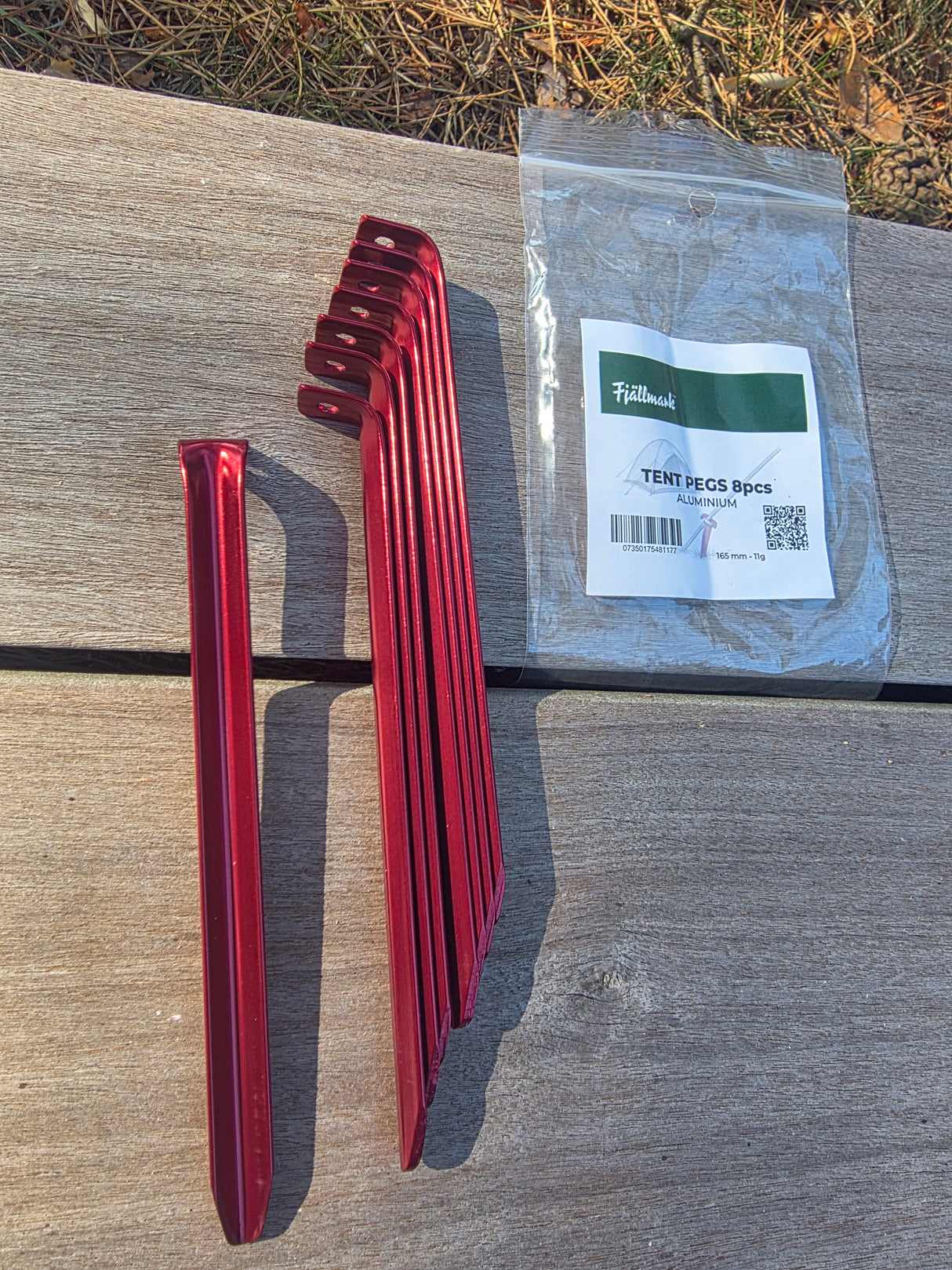 Markspik 11g i aluminium 8 pack