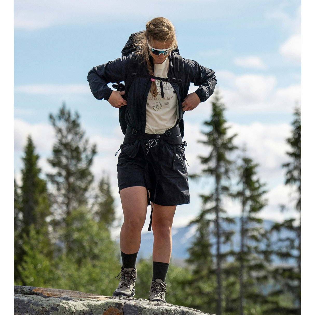 Tived Light Windbreaker Shorts Dam