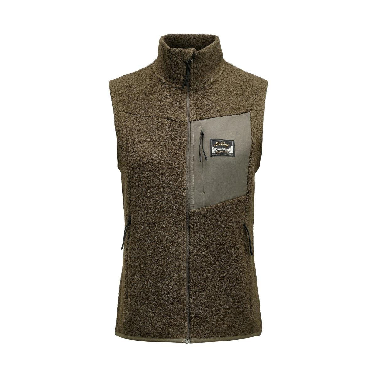Flok Wool Pile Vest Dam