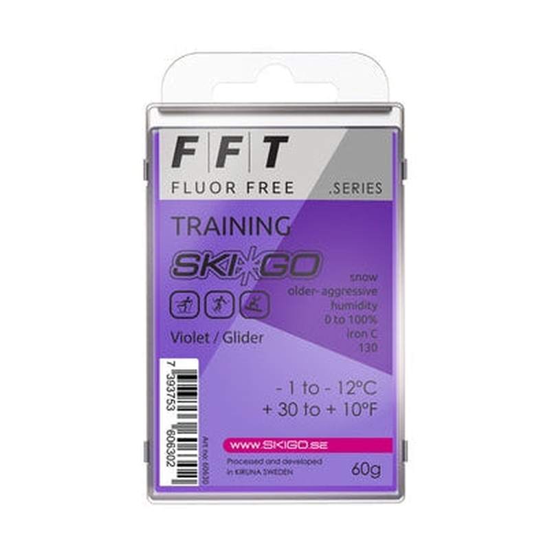 FFT Glidvalla Violet i transparent förpackning, 60g, för ålder snö -1 till -12°C