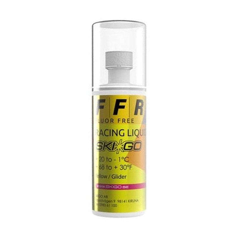 FFR Racing flytande glidvalla, gul, 80 ml