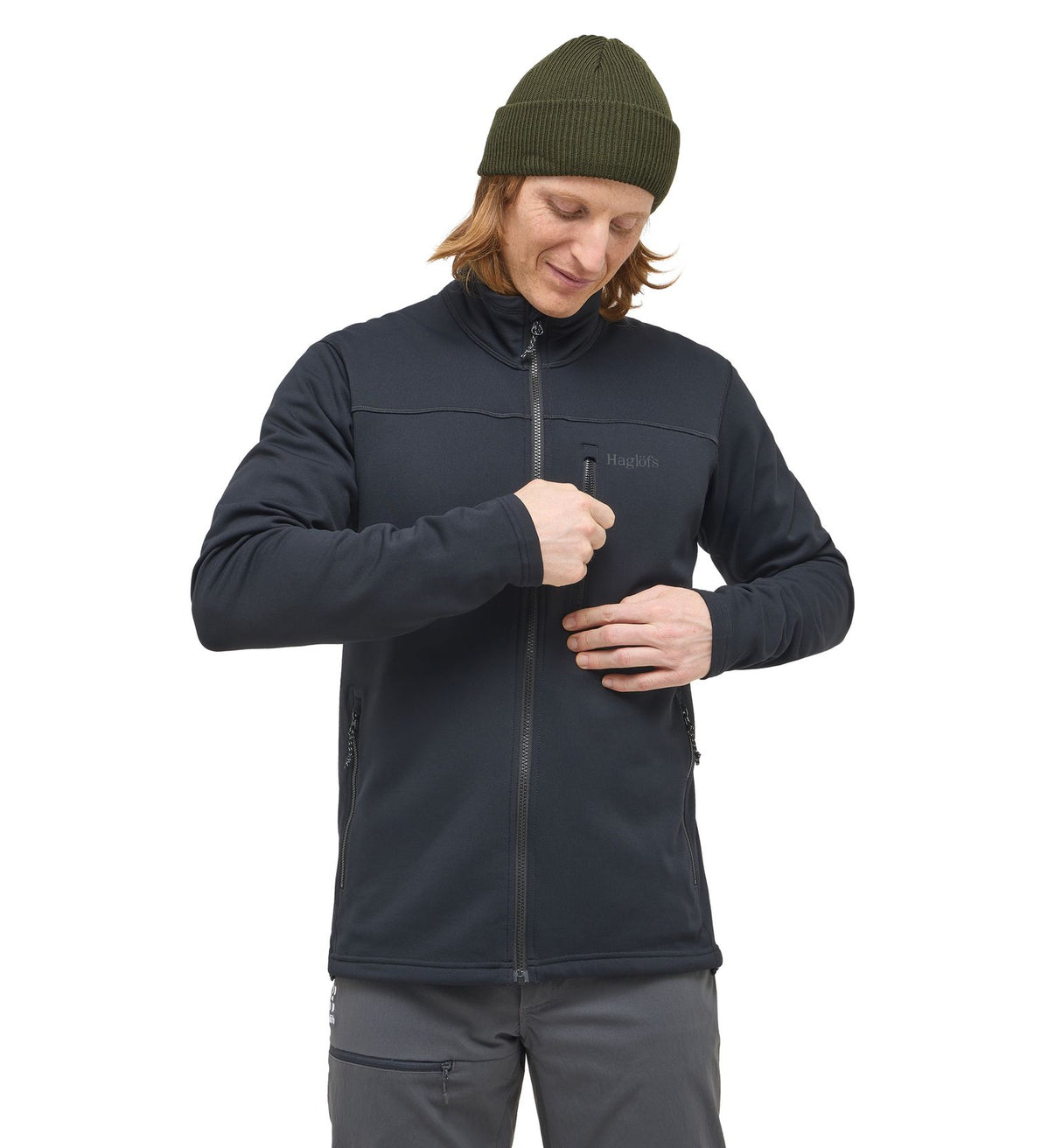 Rosson Mid Fleecejacka Herr