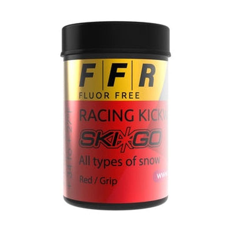 FFR Grip Red tävlingsfästvalla i svart plastdosa med gul och röd etikett
