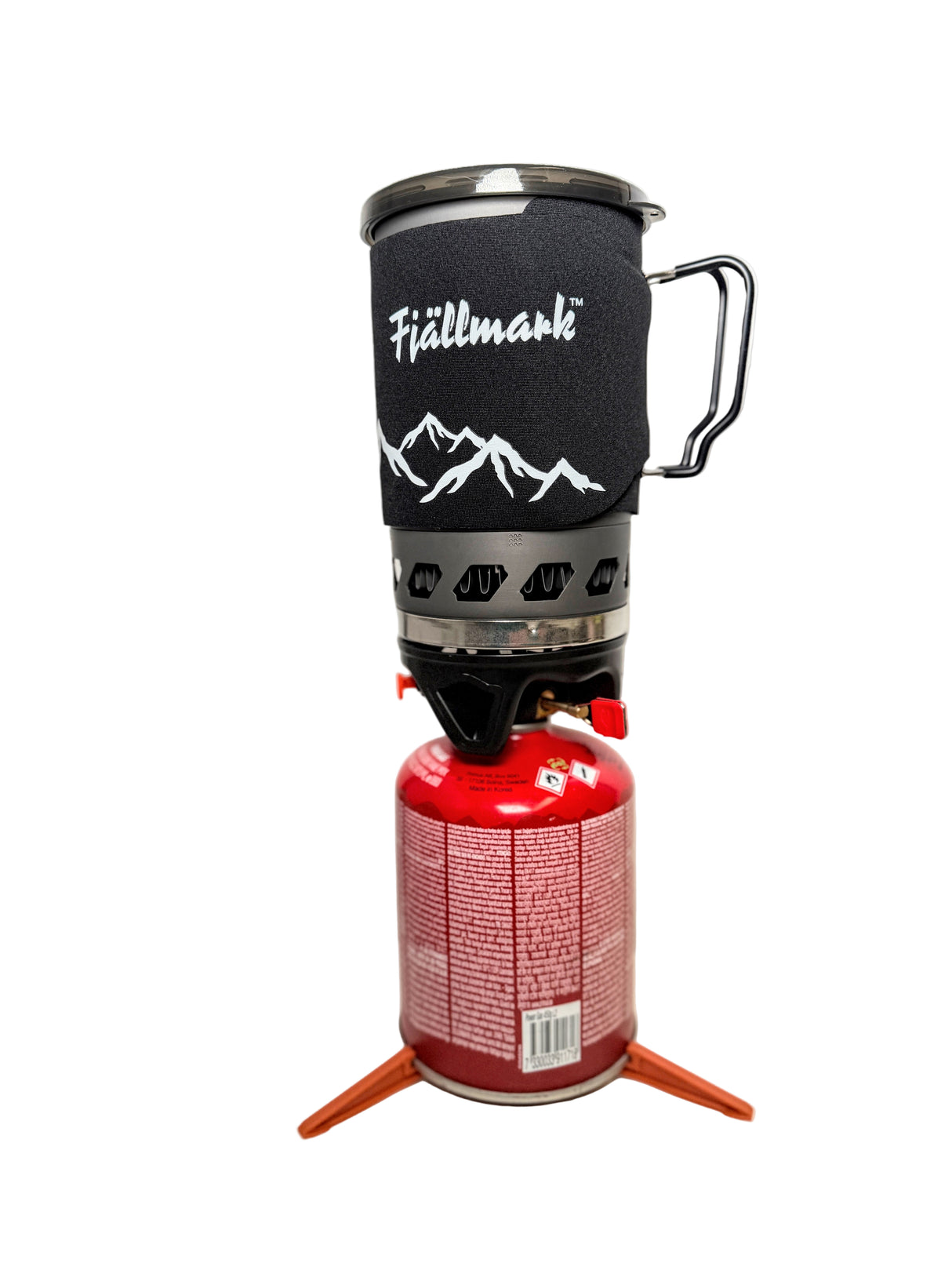 Komplett Fjällmark Power Stove System stormkök med stativ och kastrull