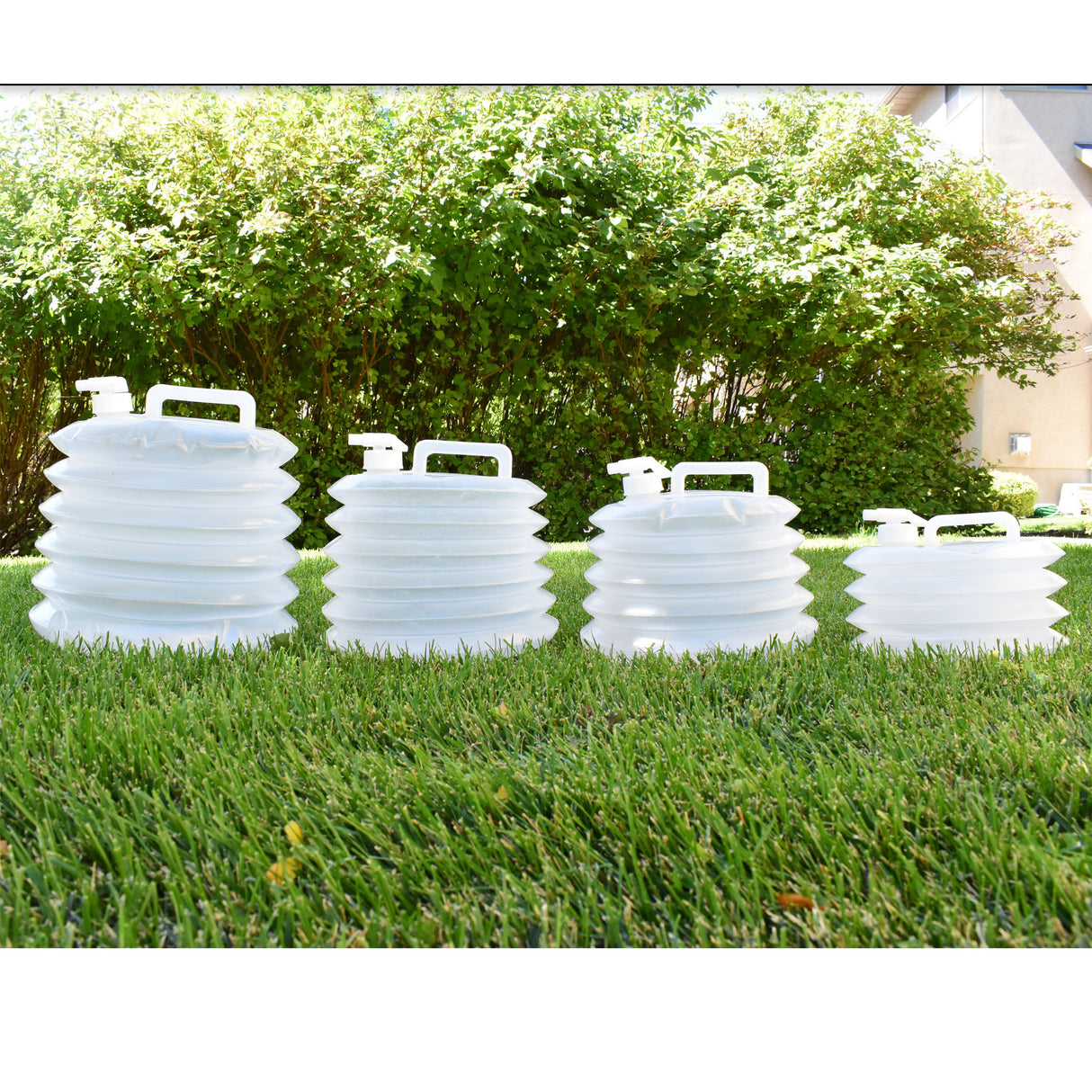 Vikbar vattendunk med kran 5L