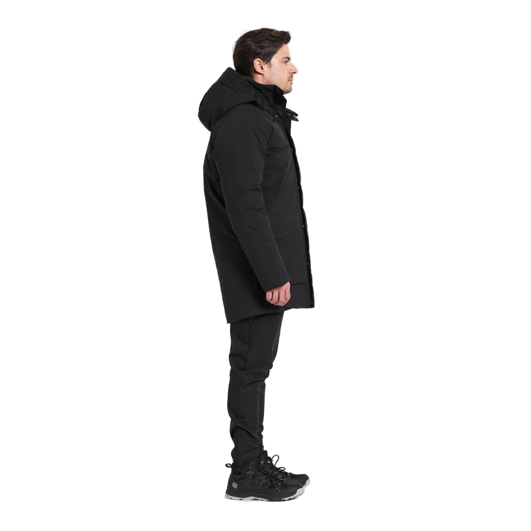 Akilles Parka Black Side