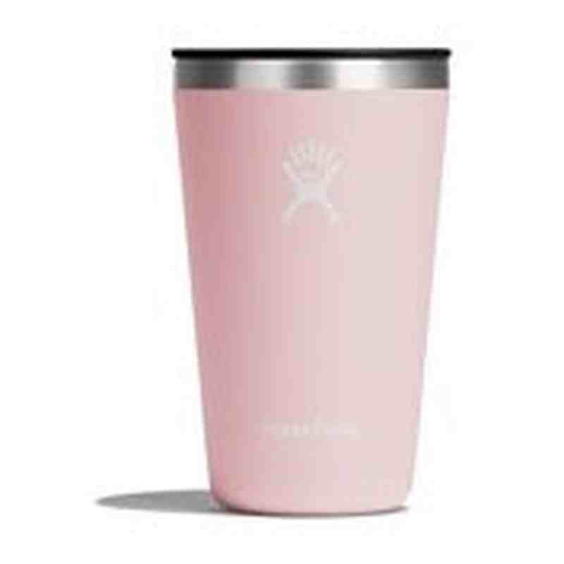 Ljusrosa Hydro Flask termosmugg med slät matt yta