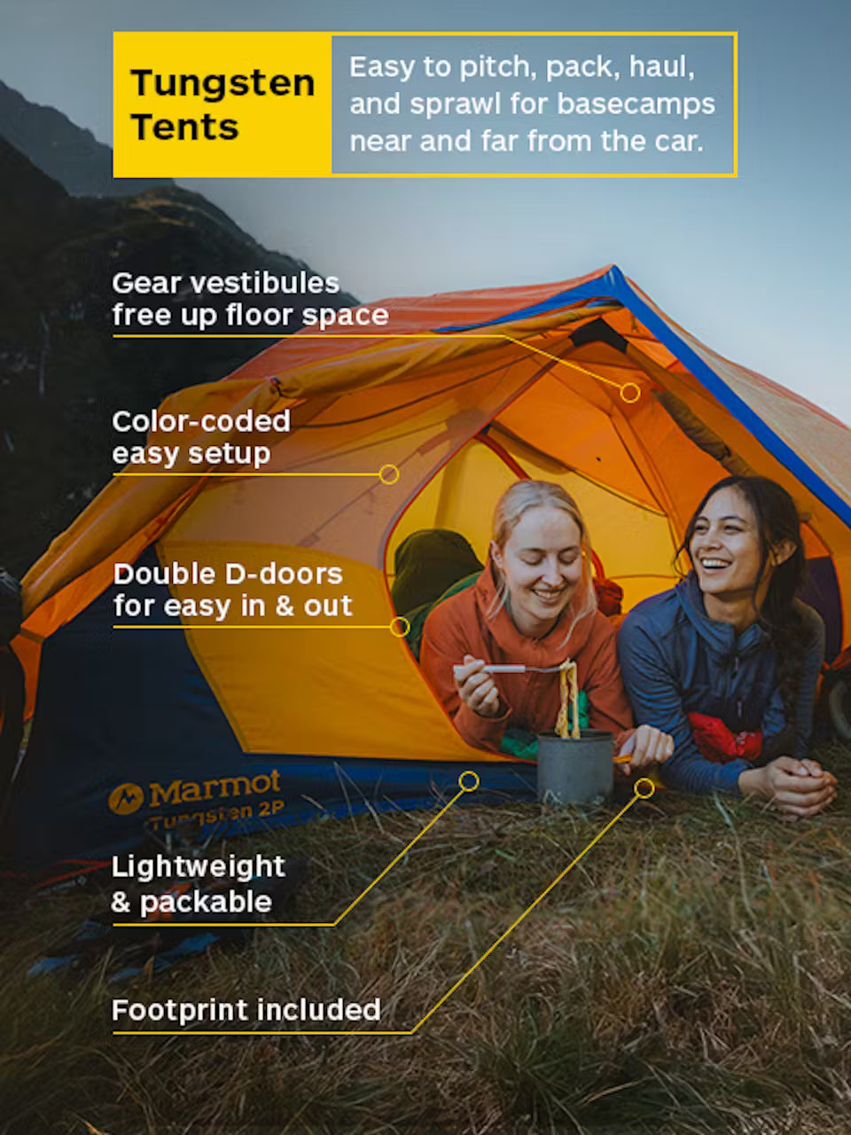 Tungsten 3p Kupoltält