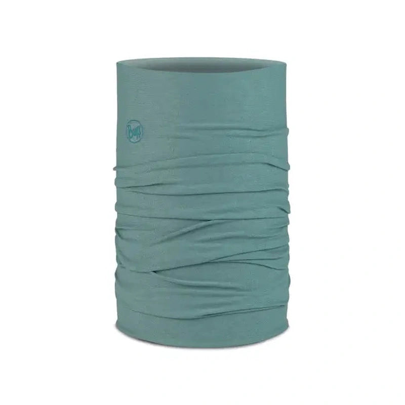 Teal Buff Original Ecostretch tubhalsduk med slät struktur