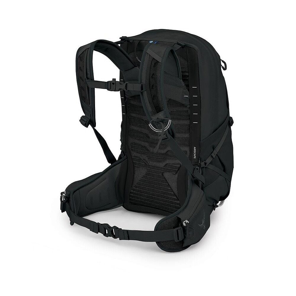 Svart Osprey Tempest 22 damryggsäck med ventilerande AirScape™-ryggpanel och mesh