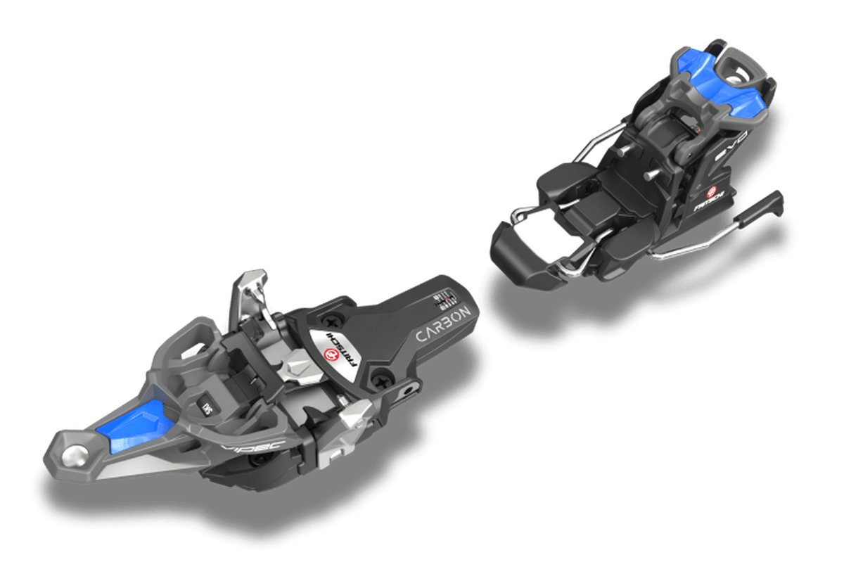 Fritschi Vipec Evo 12 Carbon bindningssats med blåa detaljer