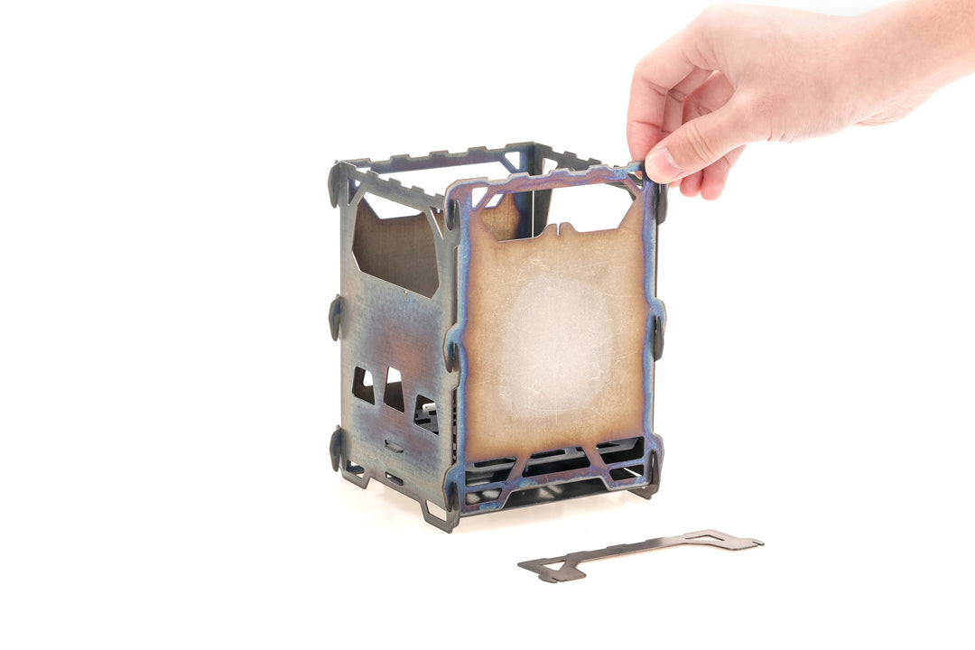 Alloy Backpacking Wood Stove