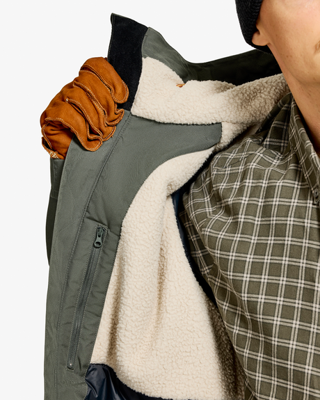 Knak Pile Parka Herr