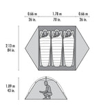 Elixir V3 3-personer Tält + Footprint