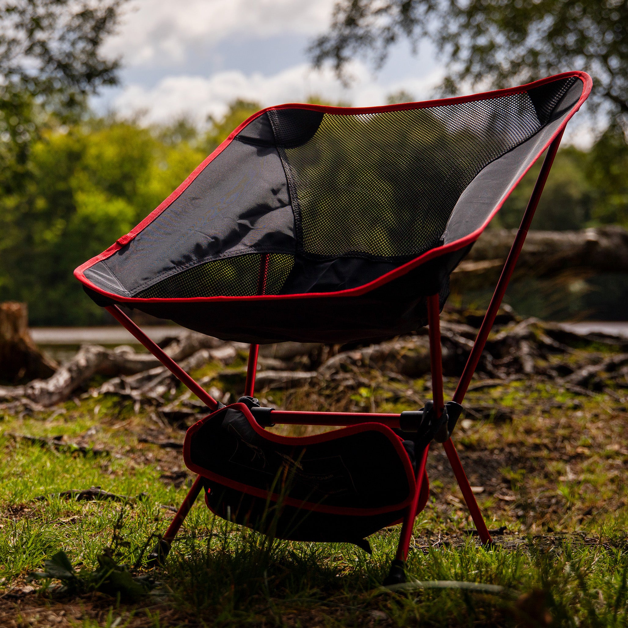 Ran lättviktsstol låg rygg