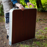 Campingbord med 4 pallar