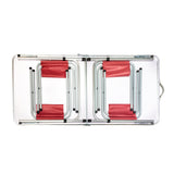 Campingbord med 4 pallar