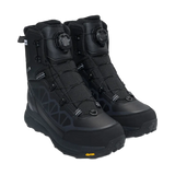Par svarta Viking vinterkängor med BOA-system och Vibram-sula