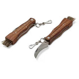 Svampkniv med borste