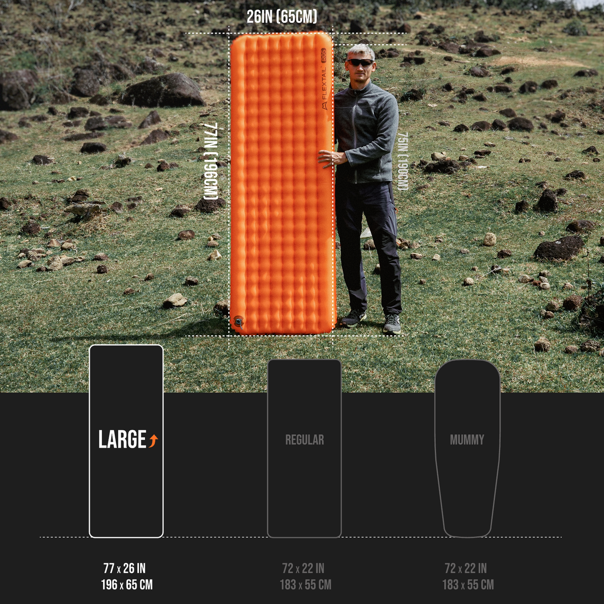 Tiny Sleeping Pad R05 Large