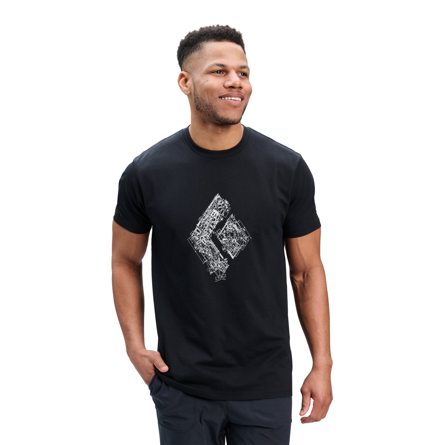 Engineered Diamond T-Shirt Herr