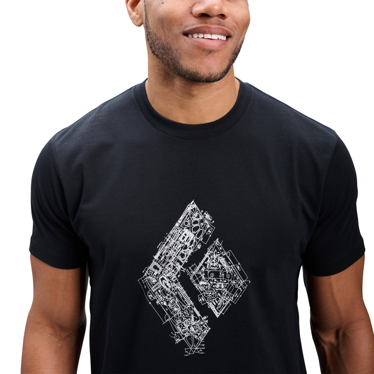 Engineered Diamond T-Shirt Herr