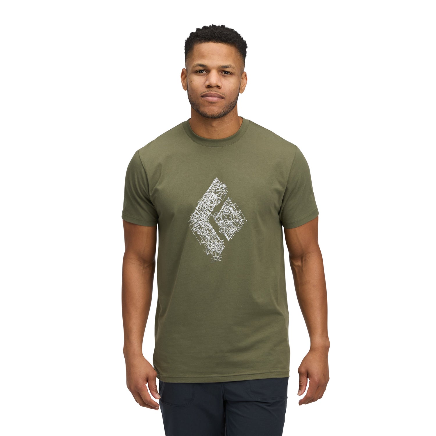 Engineered Diamond T-Shirt Herr