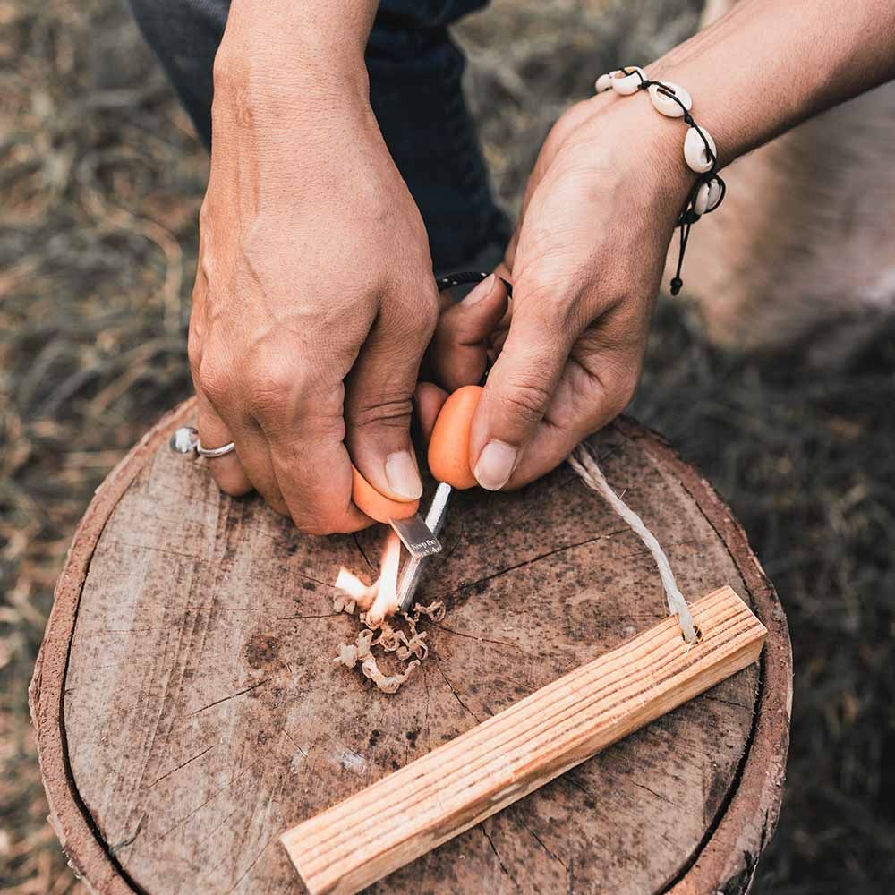 Swedish FireSteel Scout 2in1