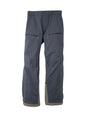 Mörkgrå Houdini Ride Pants II skalbyxor framsida med logotyp