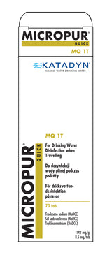 Micropur Quick MT1T - 70 tabletter