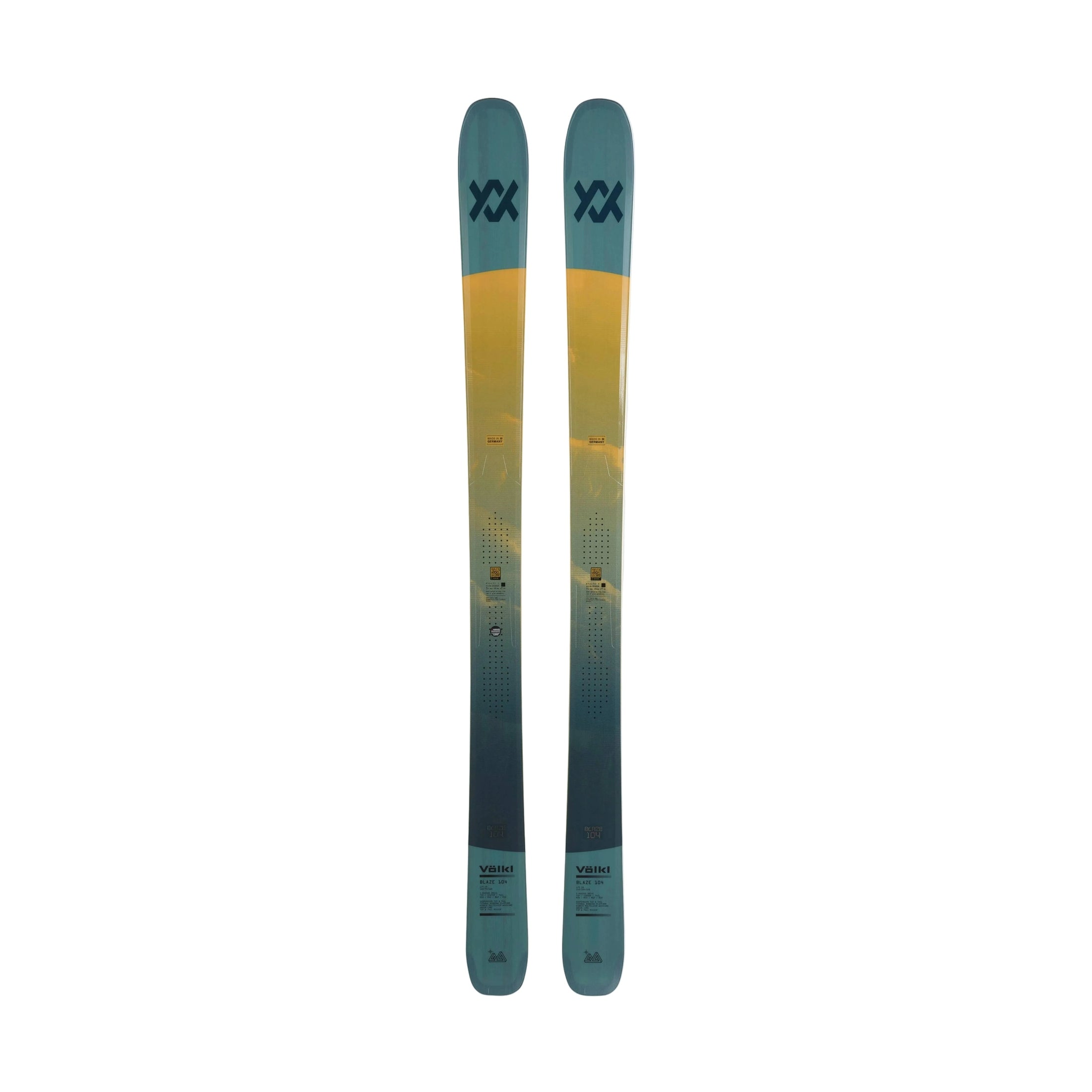 BLAZE 104 TEAL Skida Freeride