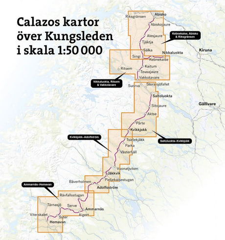 Kungsleden: Kvikkjokk–Adolfström