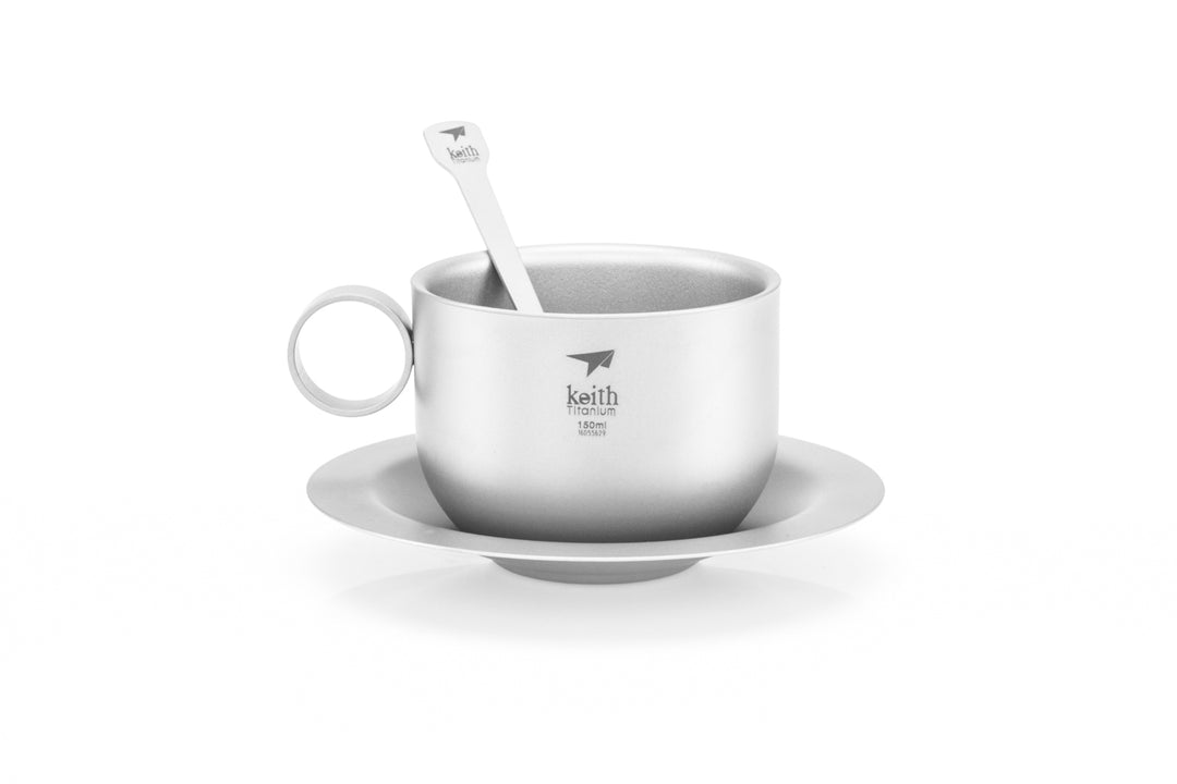 Coffee Cup with Saucer and spoon