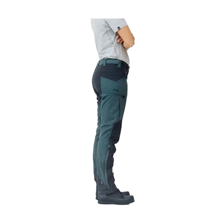Makke High Waist Curved Vandringsbyxa Dam
