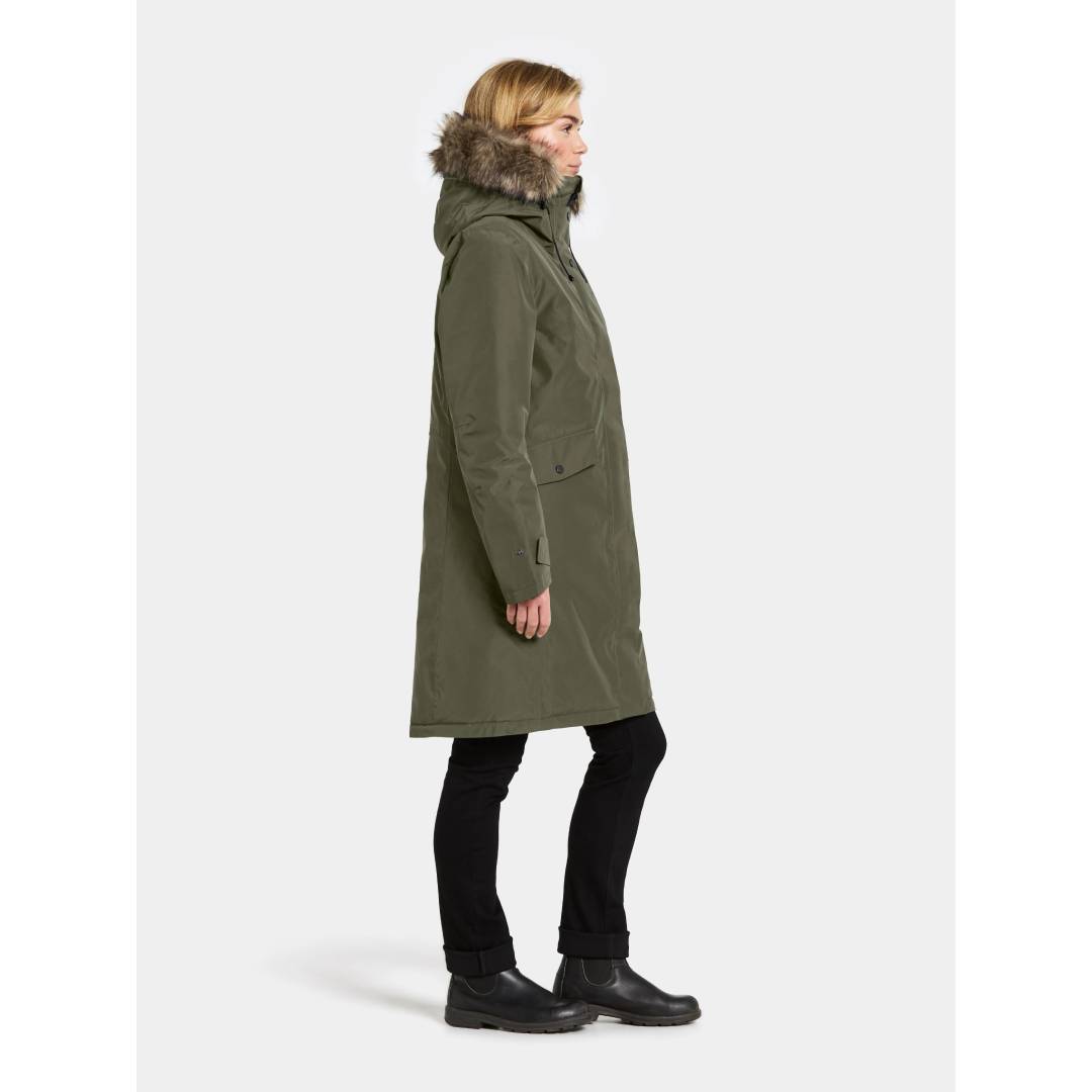 Erika Parka 3 Deep Green Side