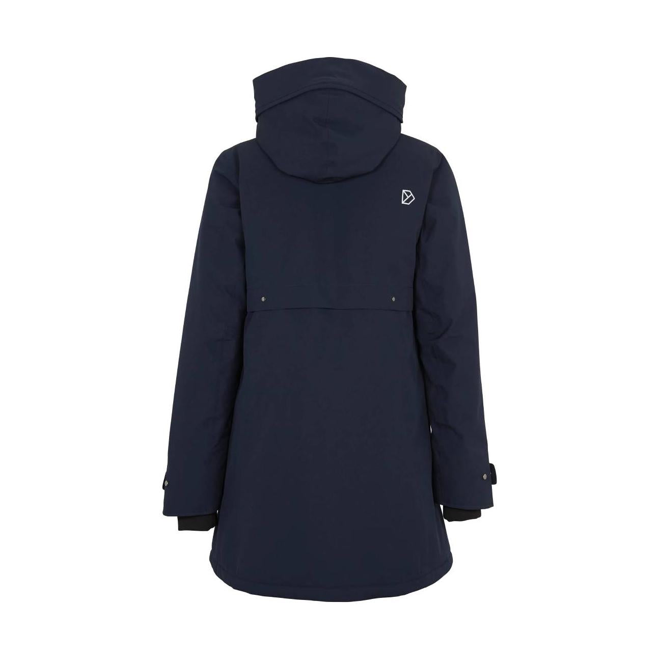 Helle Parka W Dark Night Blue Back