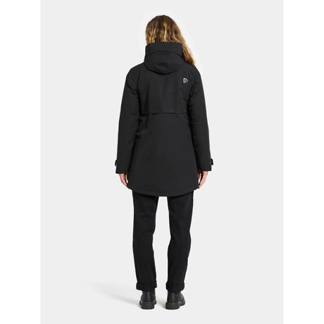 Helle Parka W Dark Black Back1