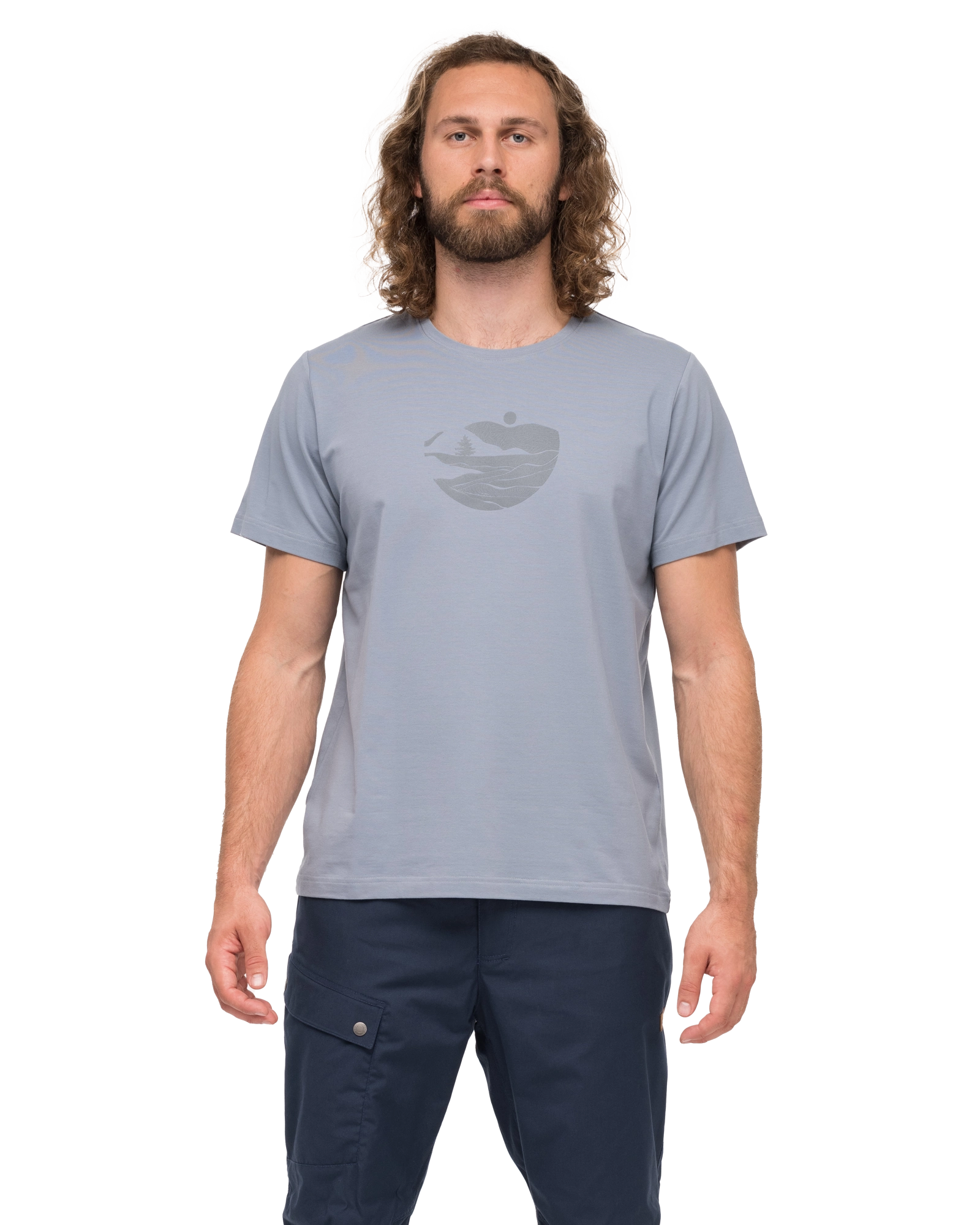 Nordmarka Organic Cotton Print Tee Men