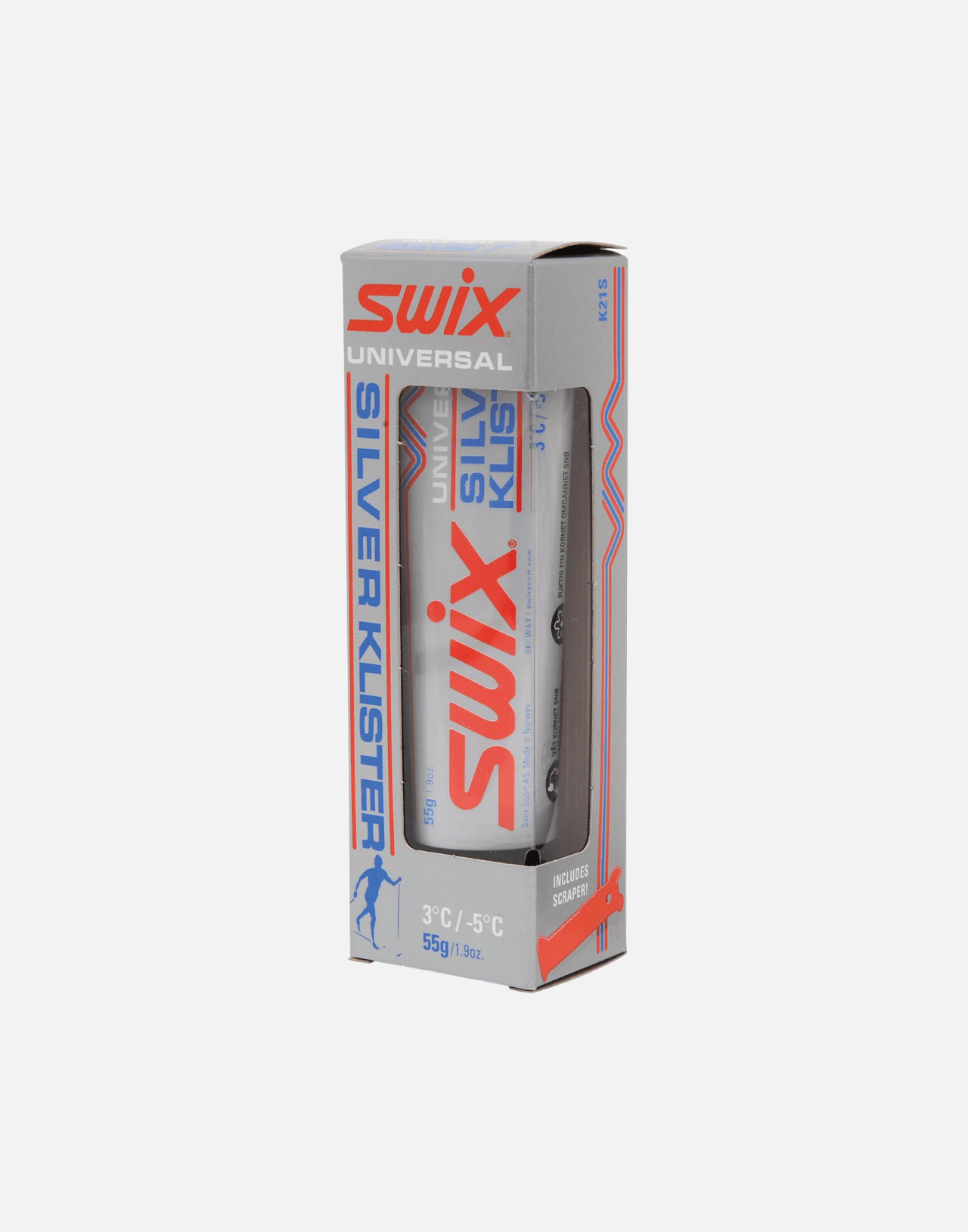 Swix K21S Uni Silver Klister 3C to -5C